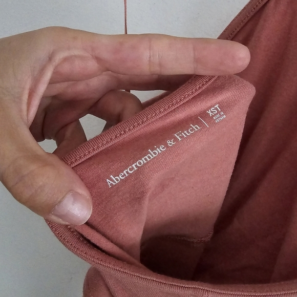 Abercrombie and Fitch mauve bodycon cutout maxi dress nwt - Picture 8 of 10